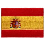 Spain Flag Embroidered Iron-on Patch