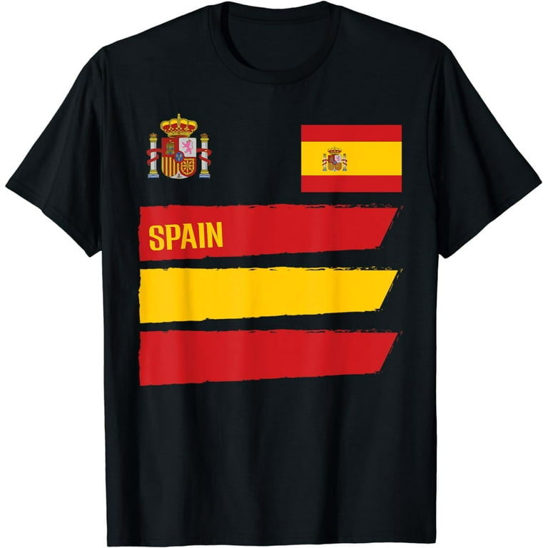 Spain Jersey Shirt Soccer Flag Espana Men Women Kid Spain Jersey Shirt Soccer Flag Espana Men Women Kid