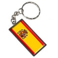 thumbnail image 1 of Spain Flag Keychain Key Chain Ring, 1 of 1