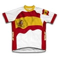 thumbnail image 1 of Spain Flag Short Sleeve Cycling Jersey  for Men - Size 4XL, 1 of 3