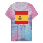Spain Flag, Spain Pride, Spanish Pride Gift Unisex Tie Dye T-Shirt