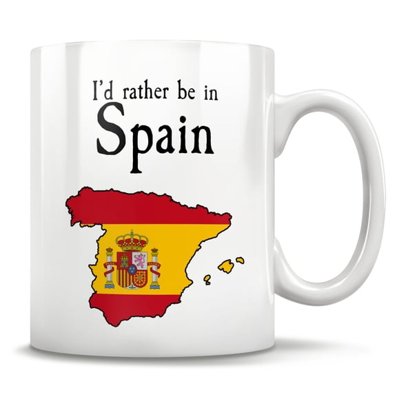 Spain Gift Spain Mug Visit Spain Travel To Spain Explore Spain Spain CupSpain Map Murcia G
