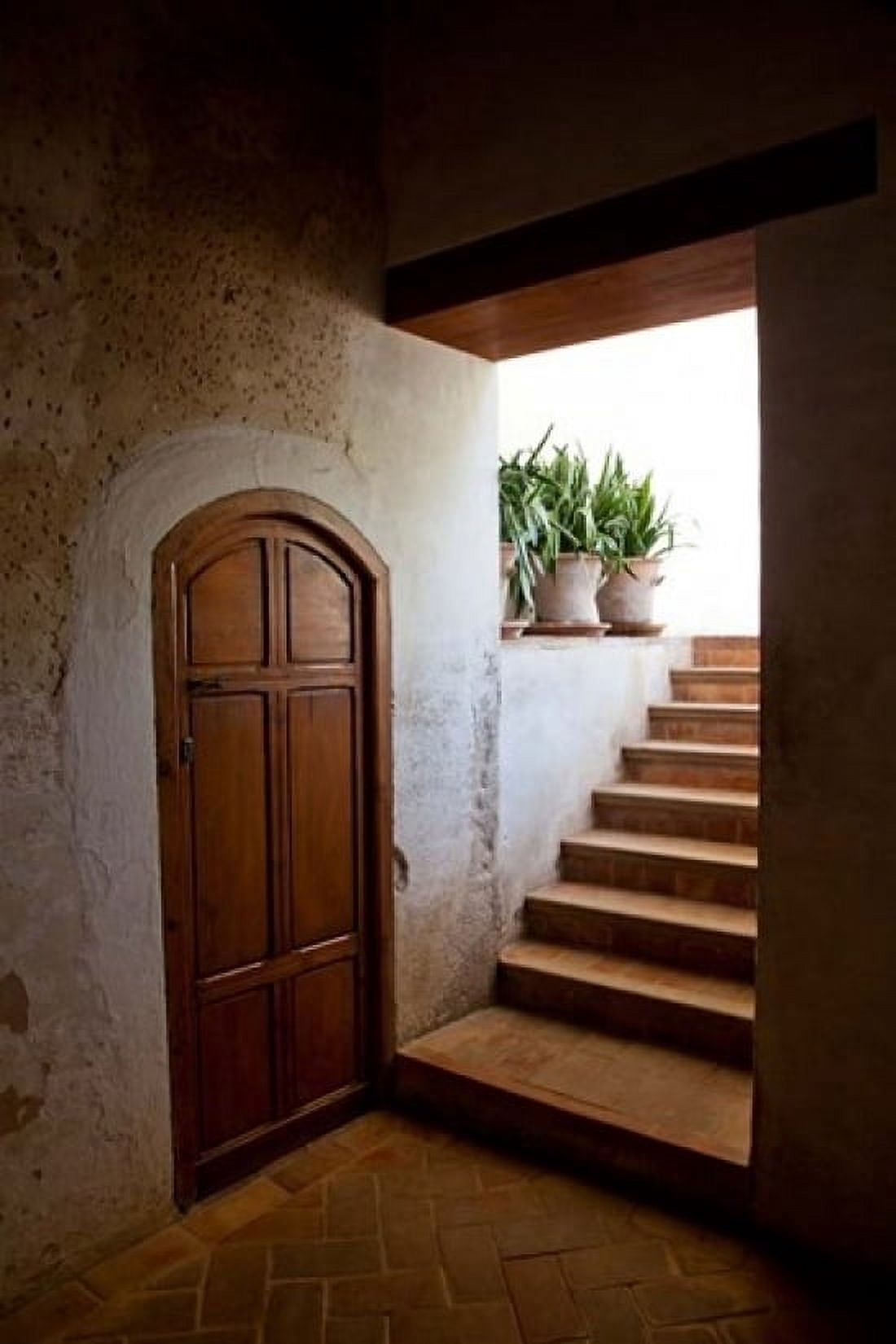 Spain Granada Alhambra legendary Moorish Palace interior details Canvas Art - Julie Eggers DanitaDelimont (18 x 24)