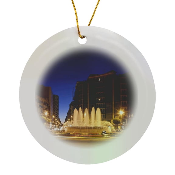 Spain, La Rioja, Plaza Alferez Provisional - Eu27 Wbi0404 - Walter Bibikow, Circle Porcelain Ornament