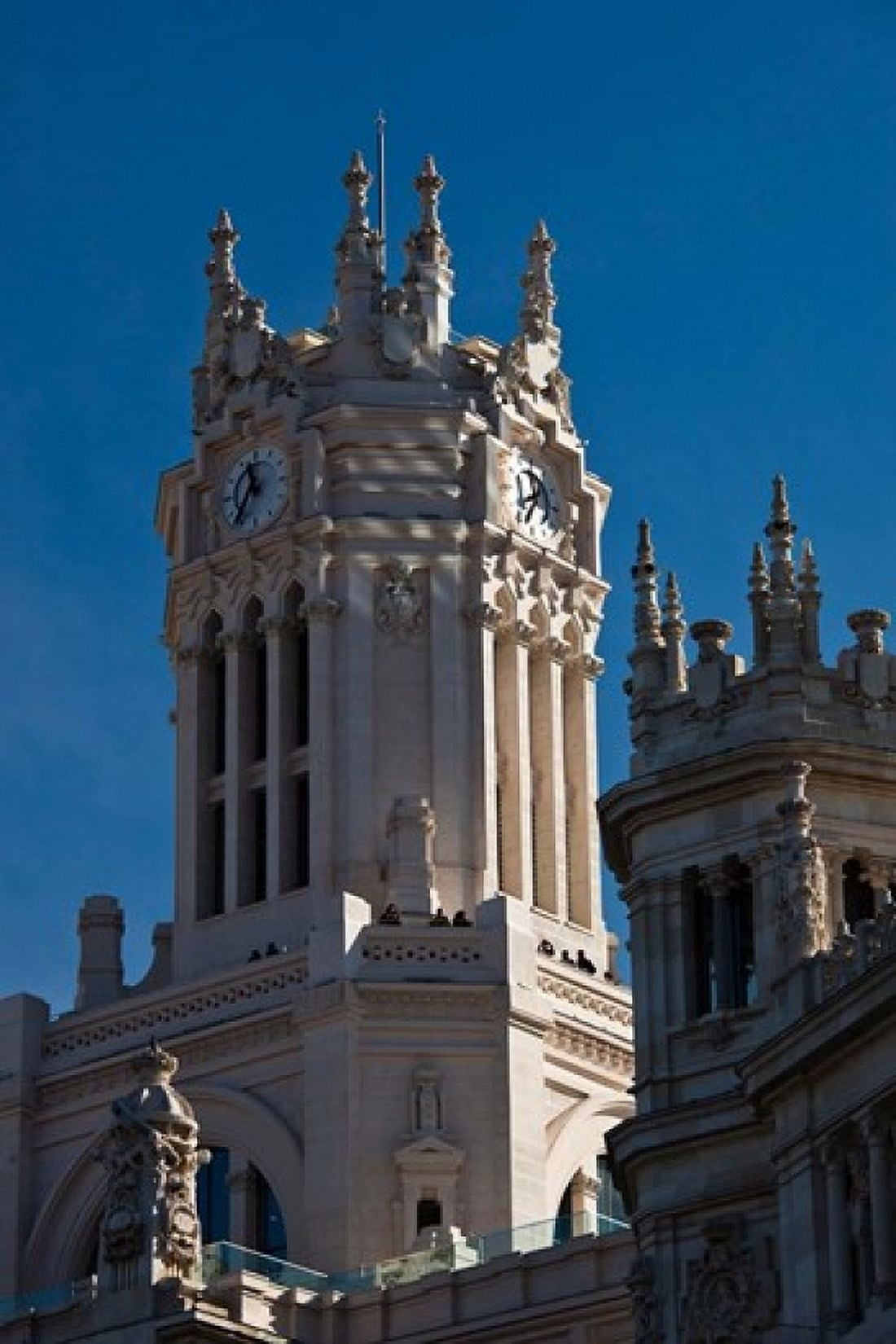Spain Madrid Palacio de Communicaciones Canvas Art - Walter Bibikow DanitaDelimont (25 x 37)