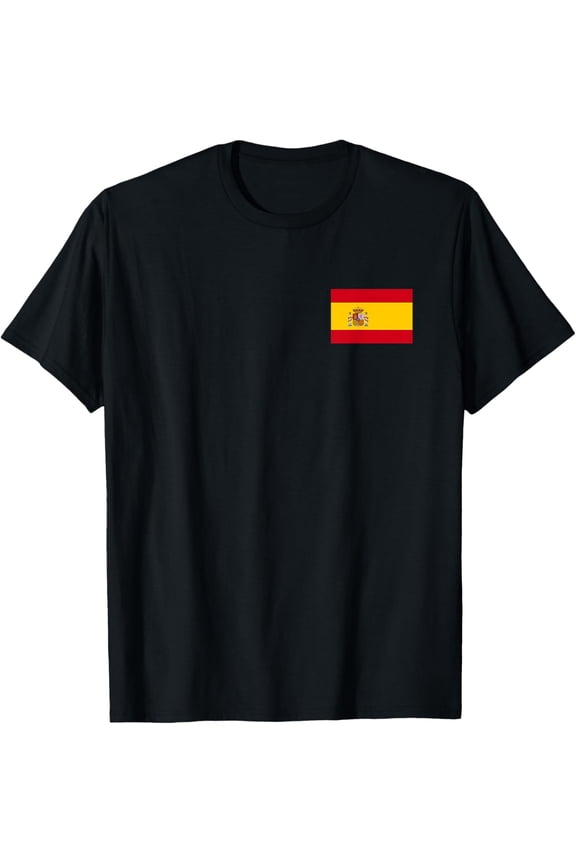 Spain National Flag Espana Colour Band Madrid Barcelona T-Shirt