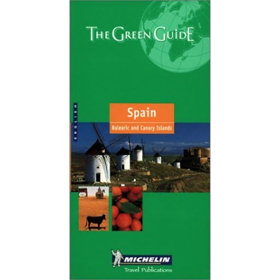 Pre-Owned Michelin the Green Guide Spain, Balearic and Canary Islands (Paperback) 2060000688 9782060000688