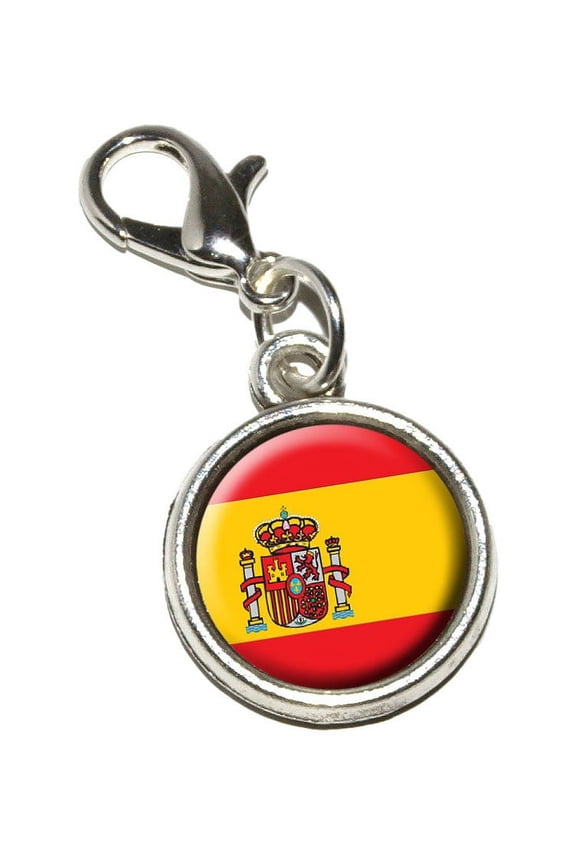 Spain Spanish Flag Bracelet Charm
