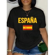 Spain Spanish Flag Espana Souvenir T-Shirt