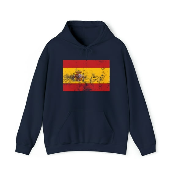 Spain Spanish Flag Pride Hoodie, Gifts, Hooded Sweatshirt