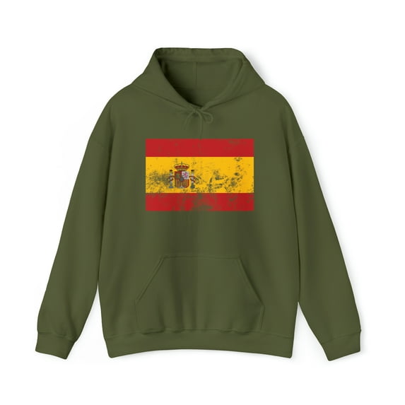 Spain Spanish Flag Pride Hoodie, Gifts, Hooded Sweatshirt