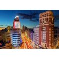 Spain Street Madrid Jigsaw Puzzle 300 Piece for Adults Wooden Travel
