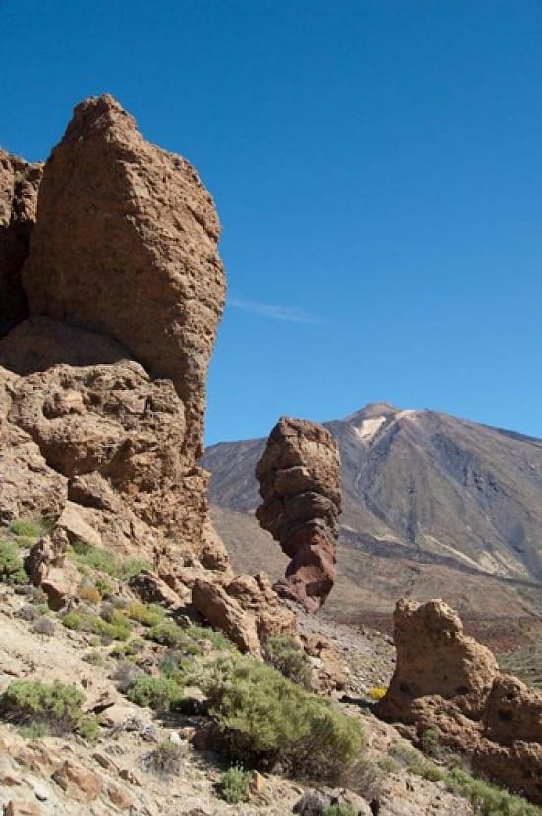 Spain Tenerife Las Canadas Volcanic rock Canvas Art - Cindy Miller Hopkins DanitaDelimont (11 x 17)