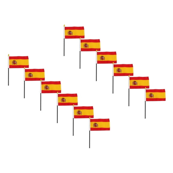 Online Stores Spain Flag 4 x 6 inch - 12 PK