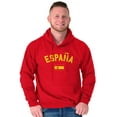 thumbnail image 1 of Spainish Flag Spain Soccer Fan Pride Hoodie Sweatshirt Women Men Brisco Brands L, 1 of 2