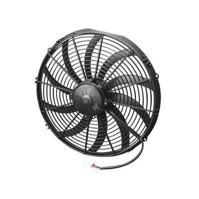 Spal Advanced Technologies 30102048, 16In Pusher Fan Curved Blade 1959 Cfm
