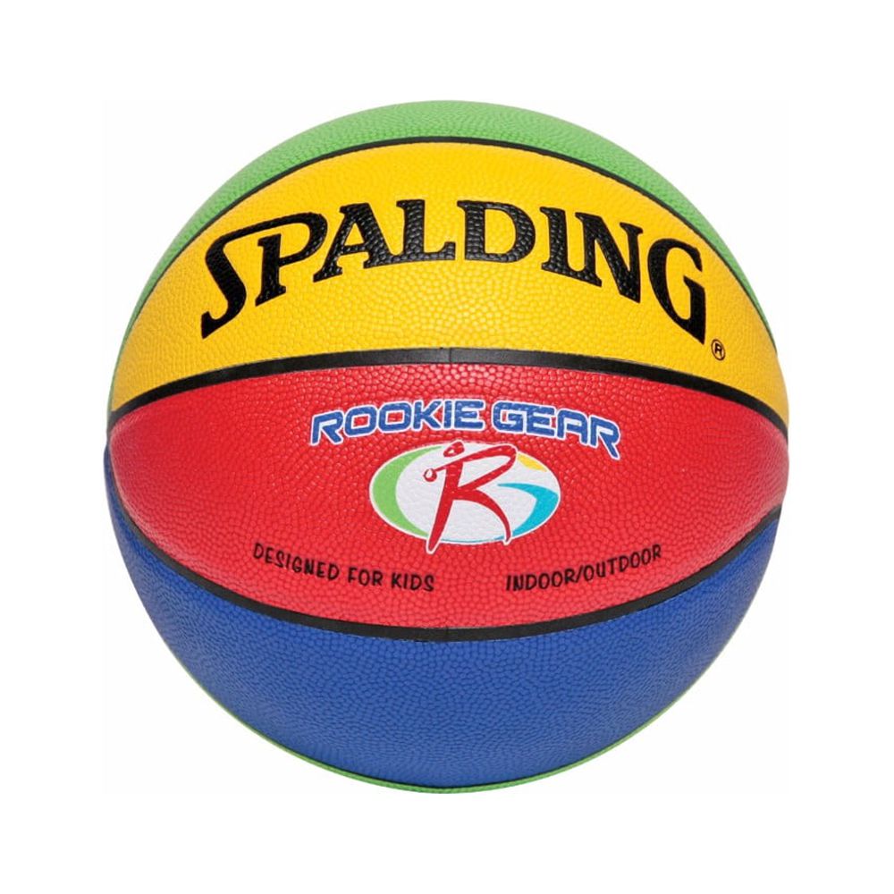 Spalding 1321037 Basketball Rookie Gear Multi Color 27.5 In.
