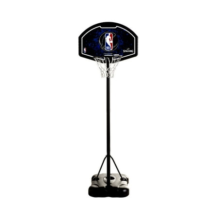 Spalding 32 In. Eco-Composite Telescoping Portable Basketball Hoop System, Child