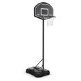 thumbnail image 1 of Spalding 32 in. Portable Basketball Hoop System with Eco-Composite Backboard, Adjustable 4.5 ft to 6.5 ft Height, 1 of 7