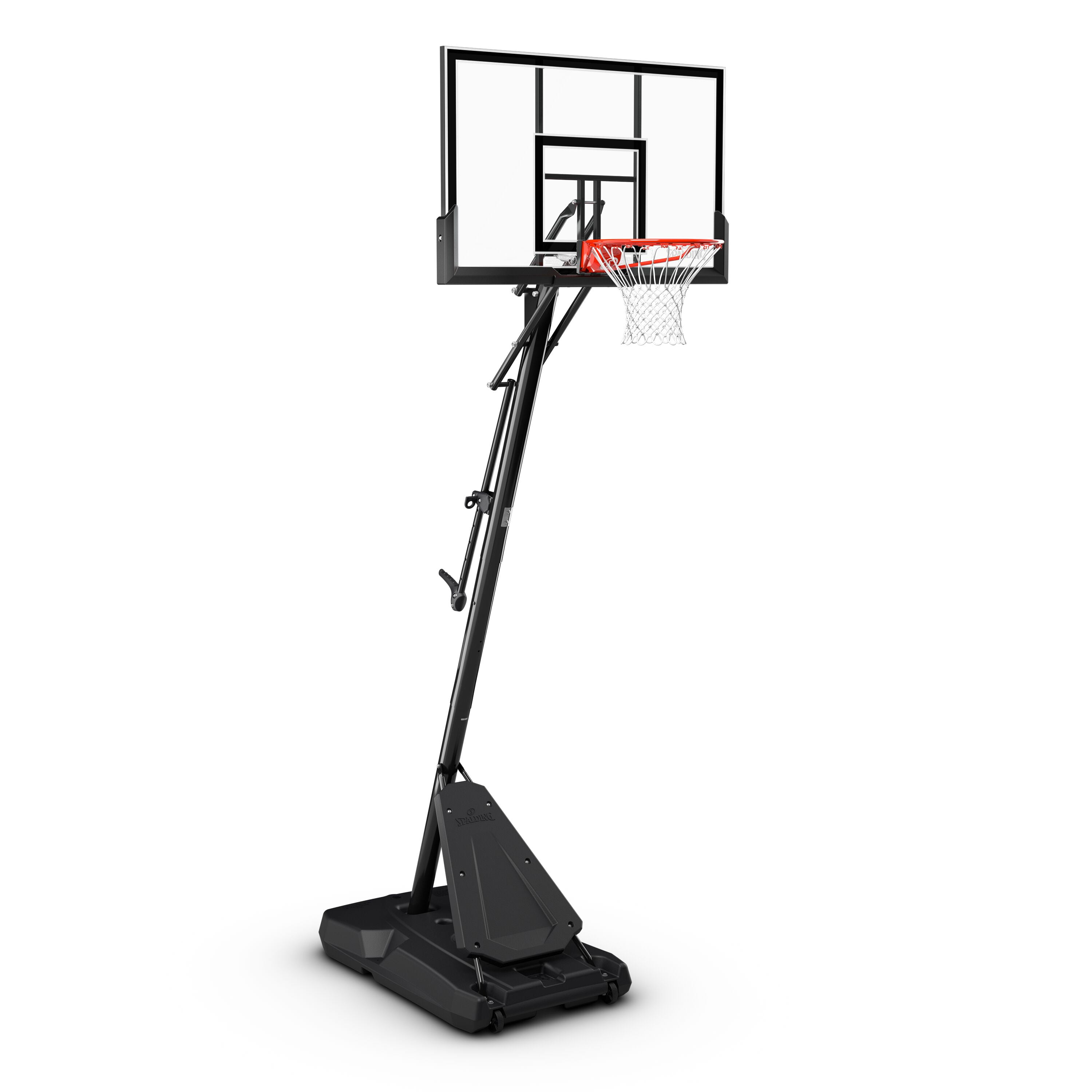 Spalding 50 In. Performance Acrylic Exacta height® Portable Basketball