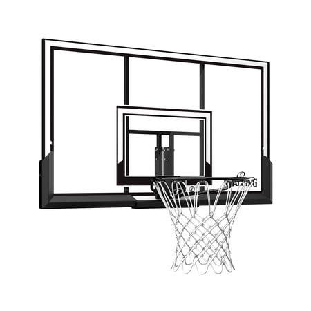Spalding 52" Performance Acrylic Backboard and Rim Combo