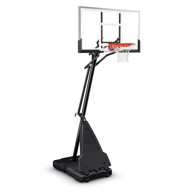 Spalding 60 Acrylic Screw Jack Portable Basketball Hoop - Walmart.com