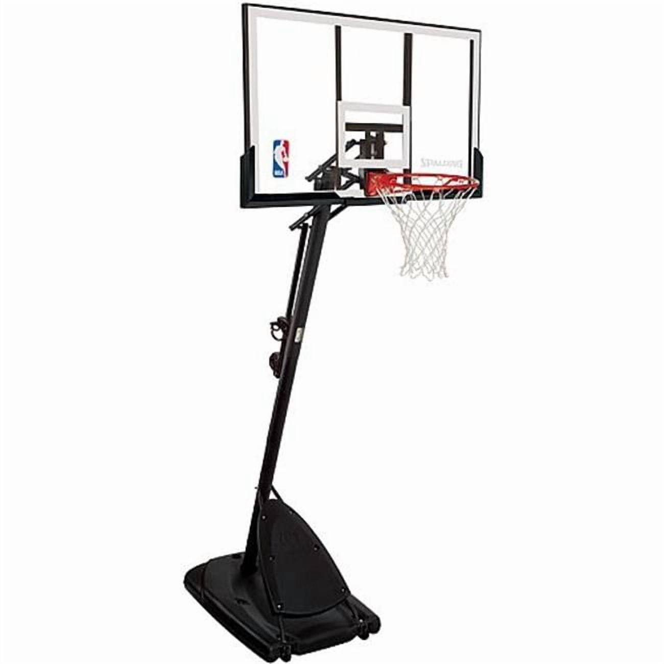 Spalding 66291 Pro Slam Portable Basketball System with 54-Inch
