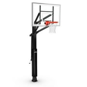 Spalding "888" Series 60 In. Tempered Glass In-Ground Basketball Hoop
