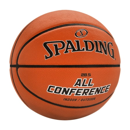 Spalding All Conference 28.5" Indoor-Outdoor Basketball with Performance Composite Cover