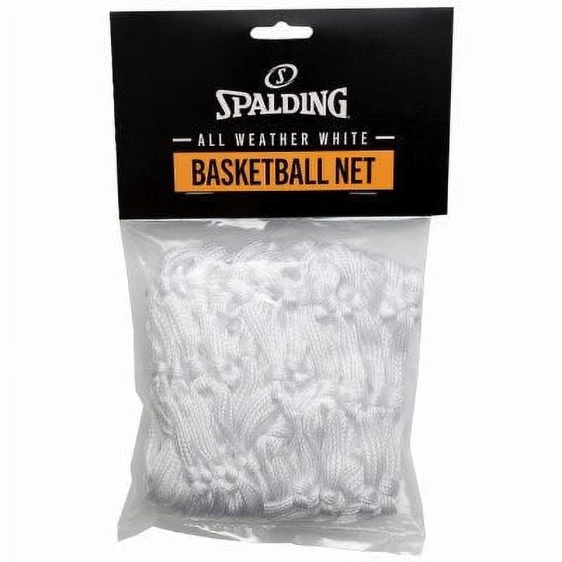 Spalding AllWeather Basketball Net, White 1 Pack