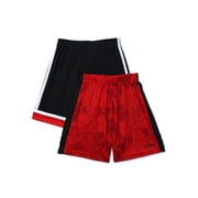 Spalding Boys Active Basketball Shorts, 2-Pack, Sizes 4-7