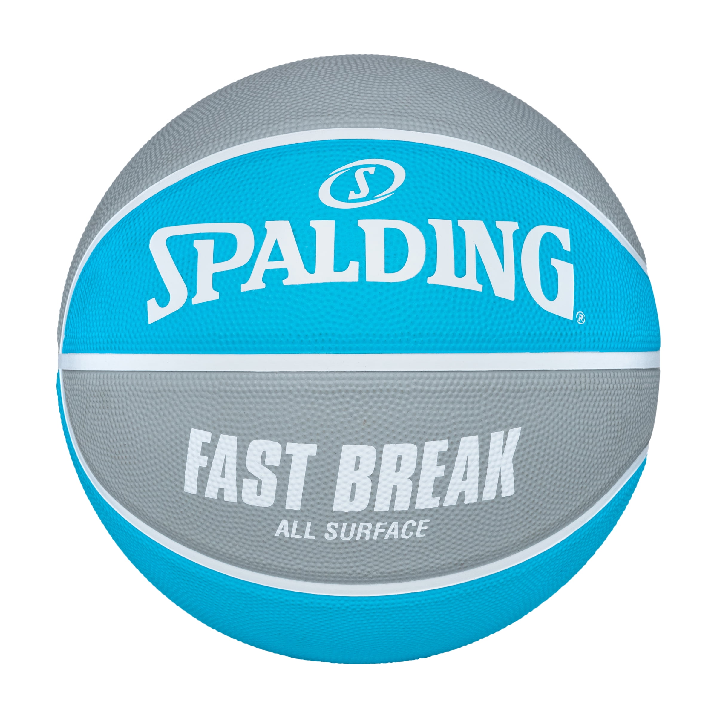 Spalding Fast Break All Surface Blue/Silver Basketball 29.5\