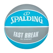 Spalding Fast Break All Surface Blue/Silver Basketball Size 7, 29.5"