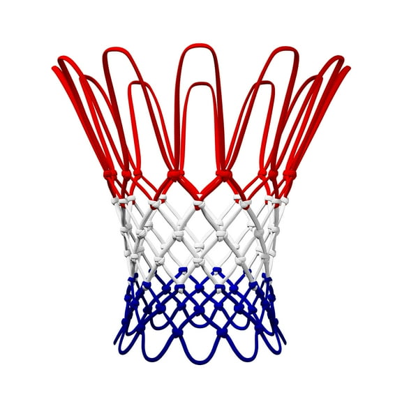 Spalding Heavy Duty Red, White, Blue Net