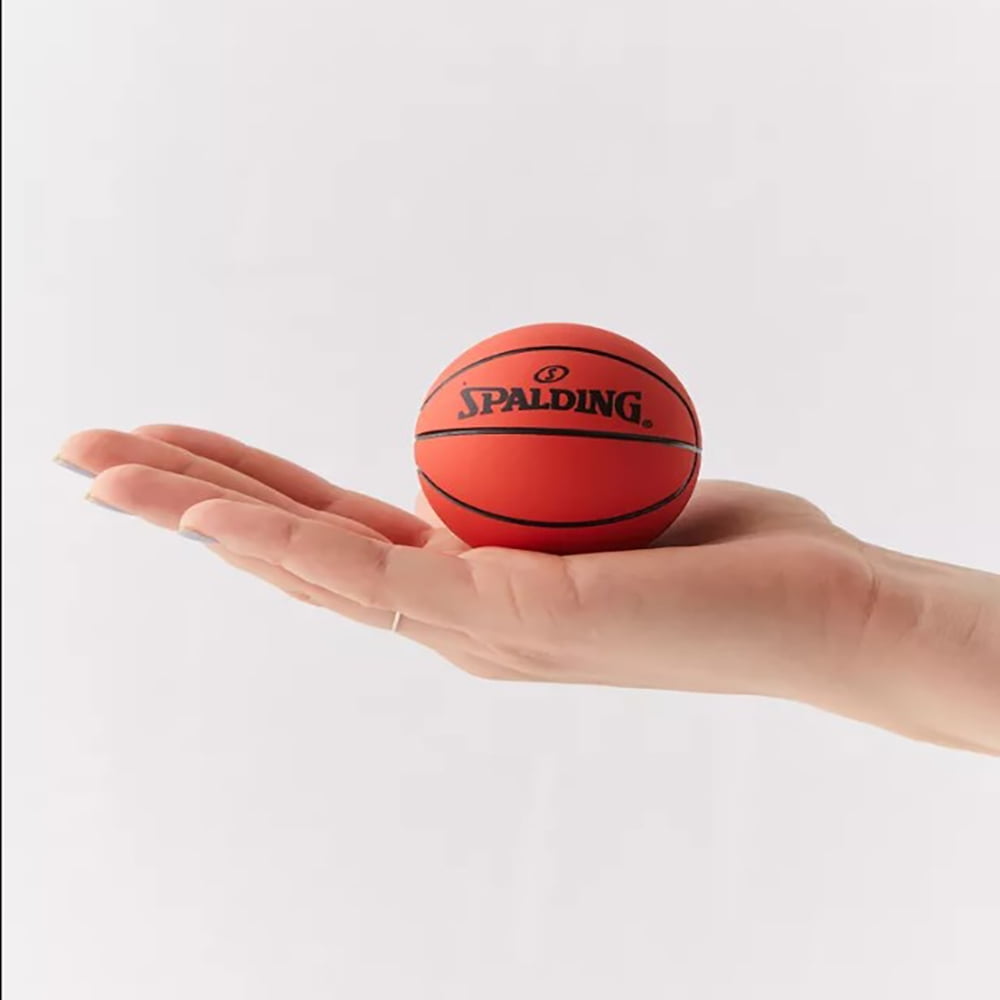 Spalding High Bounce Spaldeen Mini Basketball - Red - Walmart.com