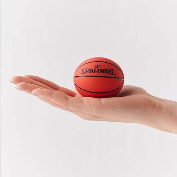 Spalding High Bounce Spaldeen Mini Basketball - Red