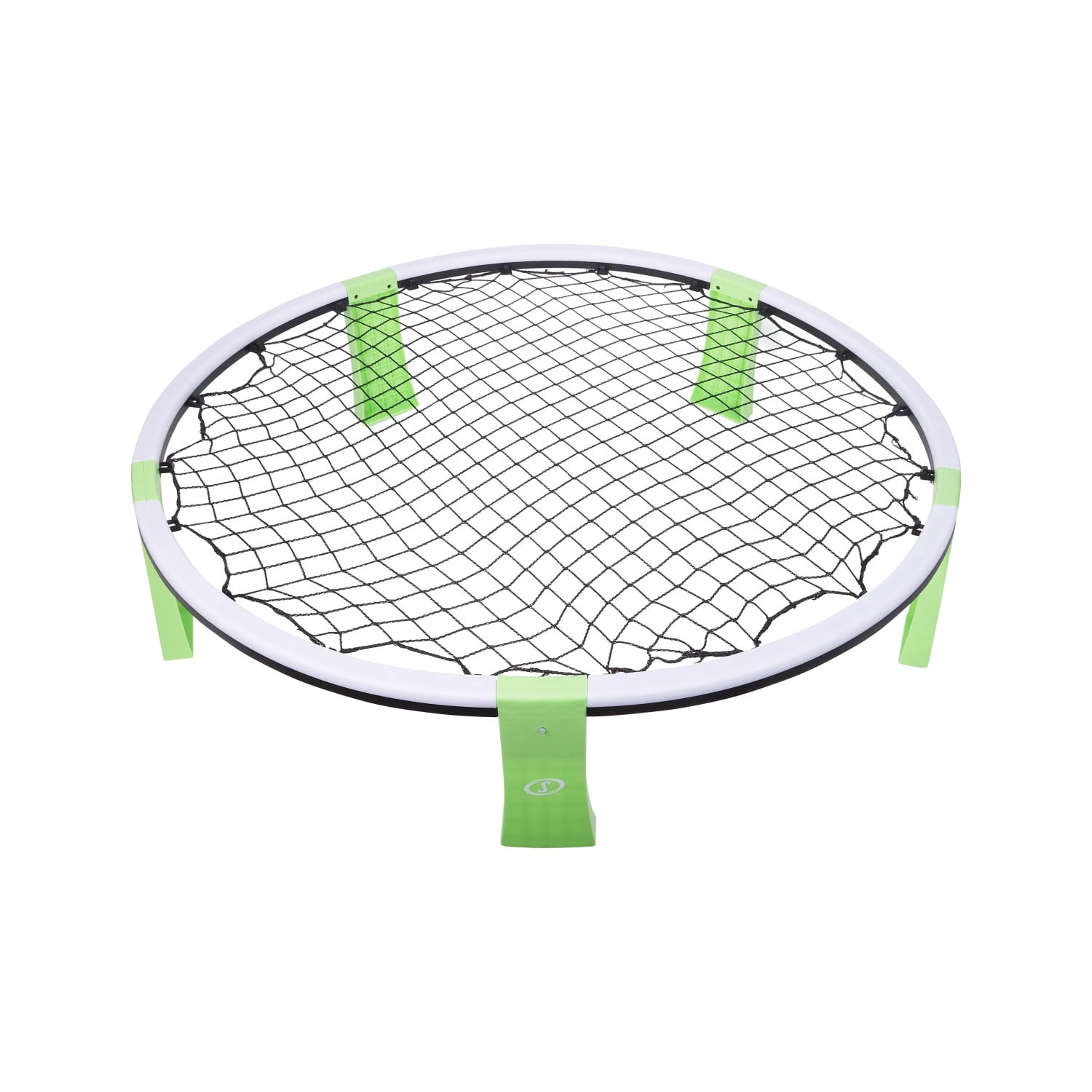 Spalding LED Light-Up Trampoline Net Game Set with 2 Glowing Balls – Outdoor Smash Bounce Game for Teens & Adults, Portable with Carry Bag