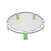 Spalding LED Light-Up Trampoline Net Game Set with 2 Glowing Balls   Outdoor Smash Bounce Game for Teens & Adults, Portable with Carry Bag