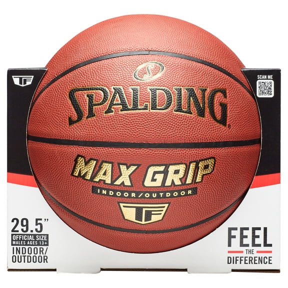 Spalding Max Grip Official Size 7 Basketball, 29.5 inch