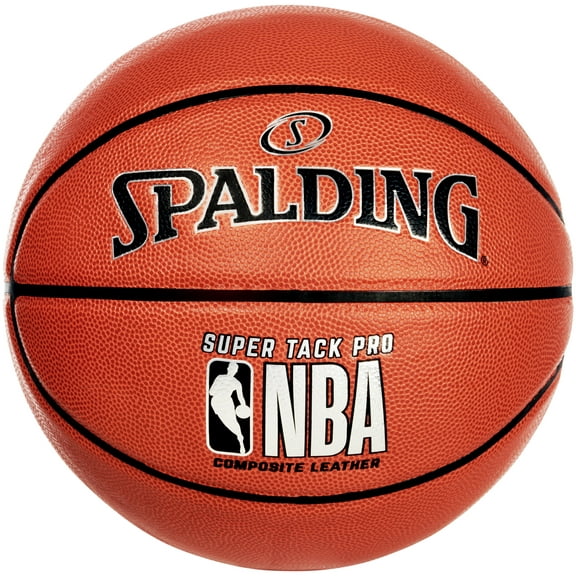 Spalding NBA 28.5 Super Tack Pro Composite Leather Indoor/ Outdoor Basketball