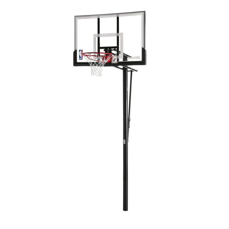 Spalding NBA 60 Glass UTurn InGround Hoop, 50 OFF