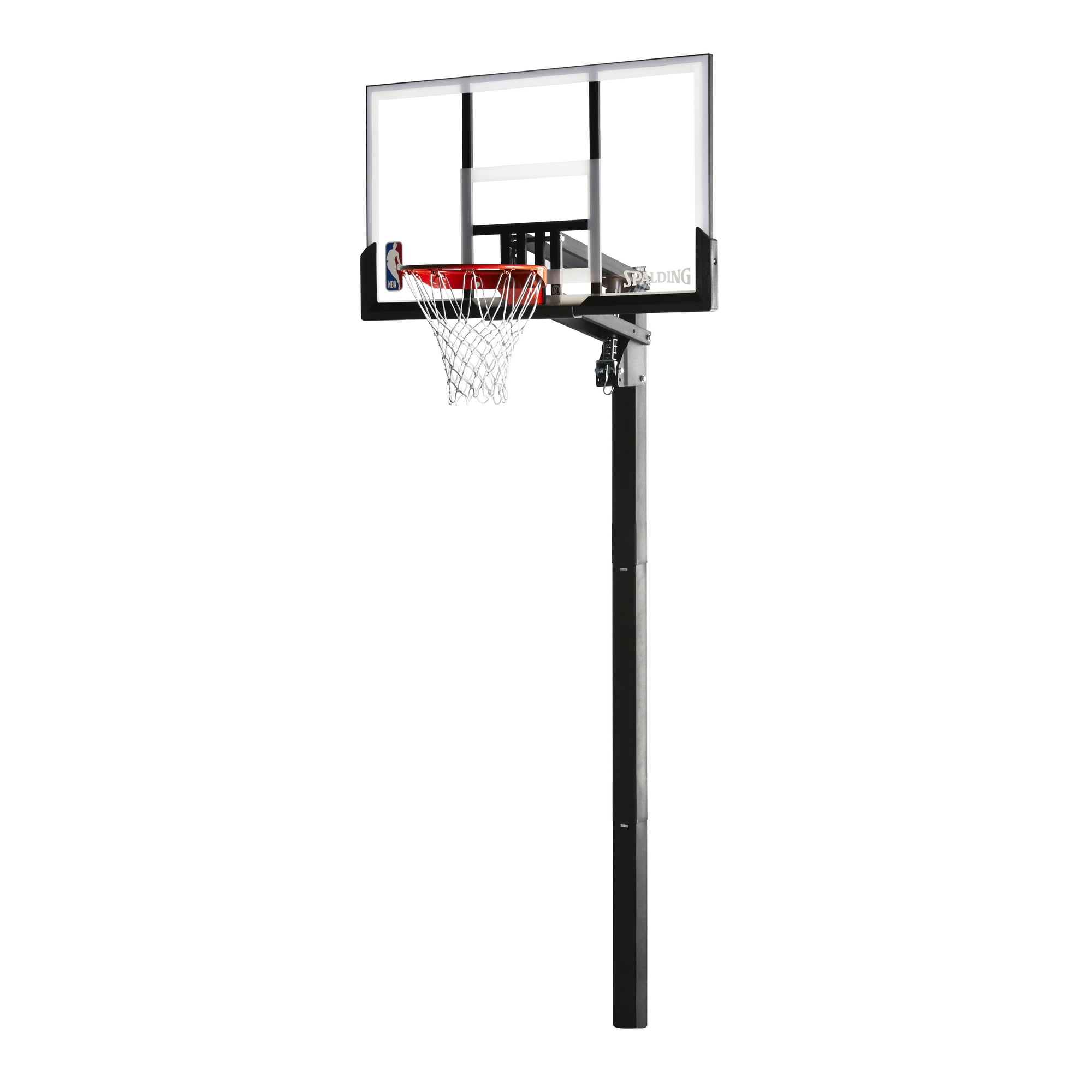 Spalding Ratchet Lift 44 Polycarbonate Portable Basketball, 46 OFF