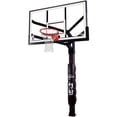 thumbnail image 1 of Spalding NBA 60" Glass Arena View H Series In-Ground Hoop System, 1 of 6