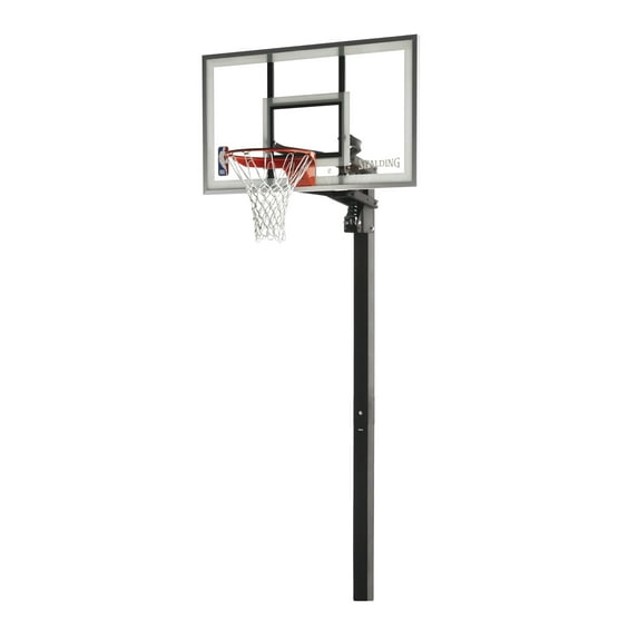 Spalding NBA 60" Glass U-Turn In-Ground Hoop