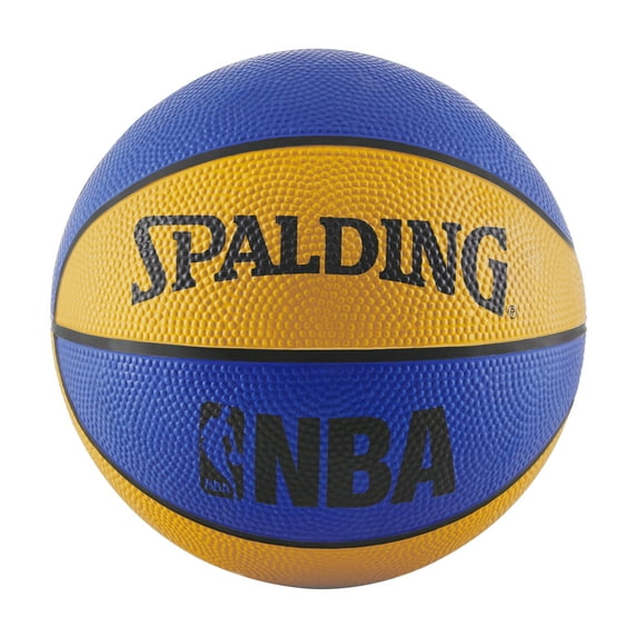 Spalding NBA Mini 22" Basketball - Blue/Orange