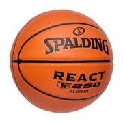 Spalding React TF-250 Official Size 7 Indoor-Outdoor Basketball 29.5 Inch