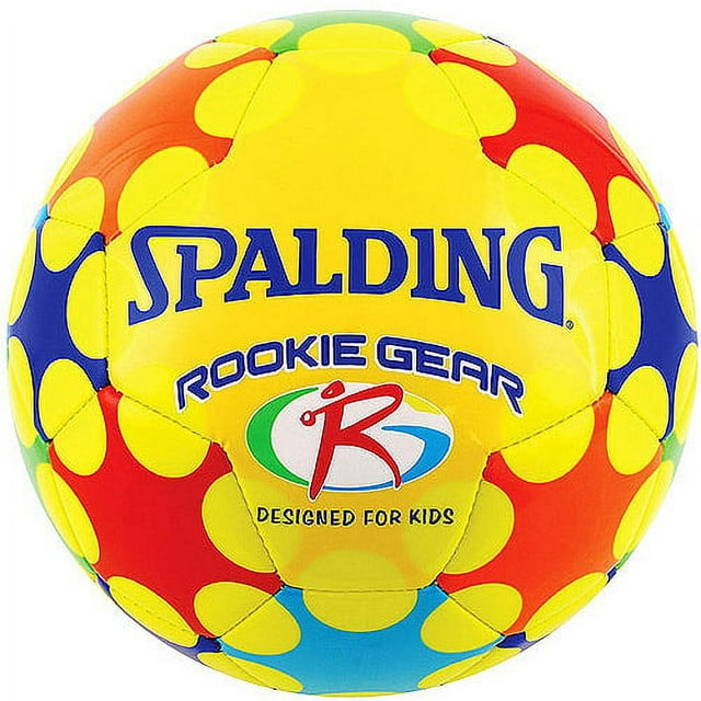 Spalding Rookie Gear Kids Size 3 Soccer Ball (Yellow)