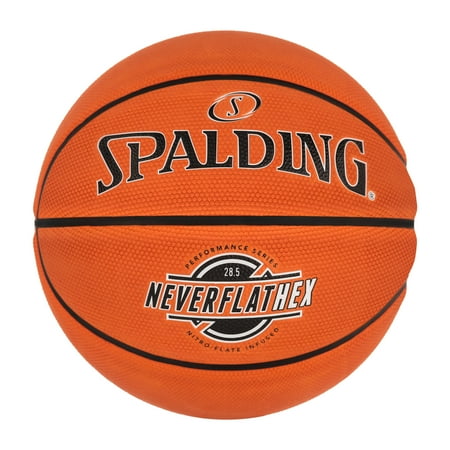 Spalding SGT NeverFlat Hexagrip Indoor/Outdoor Basketball - 28.5"