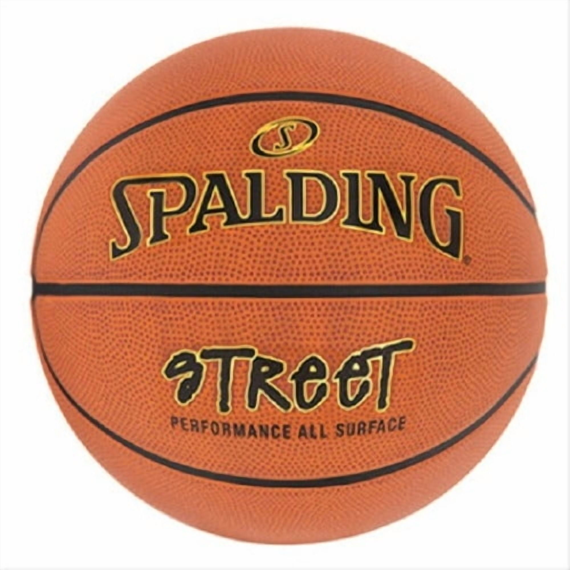 Spalding Sports 84424 Full Size NBA Street Outdoor Basketball - Quantity of 2