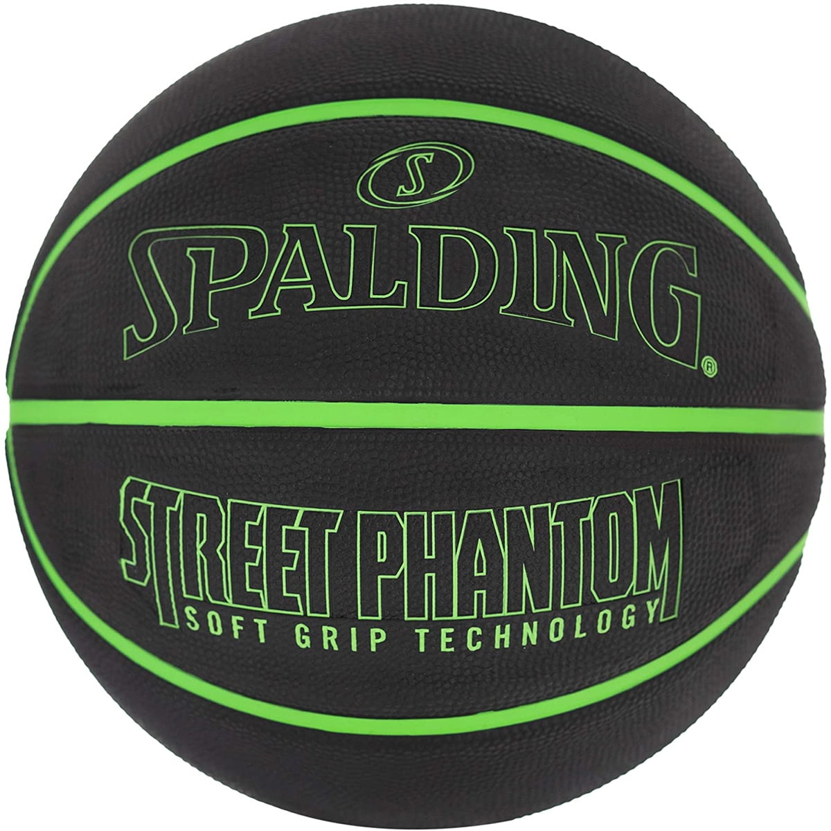 Spalding Street Phantom 29.5 Outdoor Basketball - Neon Green